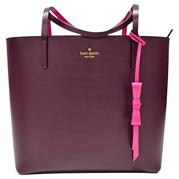 kate spade Lawton Way Rose tote FLAWLESS - Picture 7 of 11
